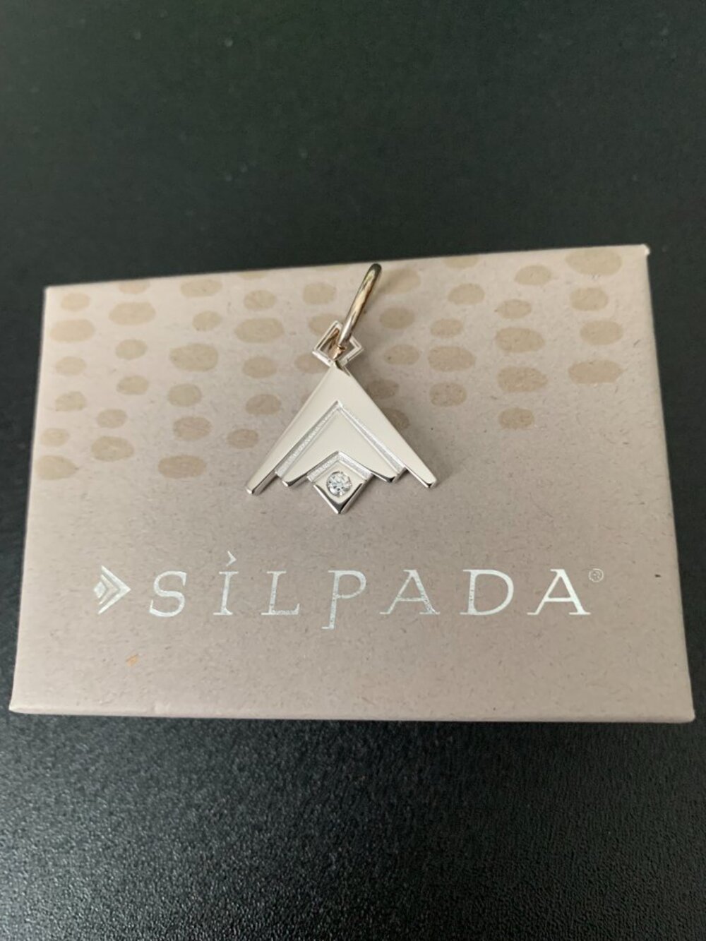 Silpada .925 Sterling Silver Pendant 5-Year Service Award - Picture 5 of 5